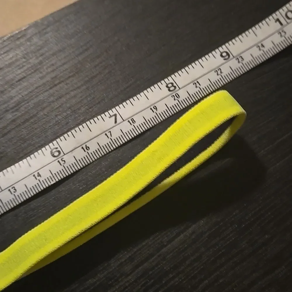 Nike Yellow headband hair accessory youth adult white hair band accessories Slim
